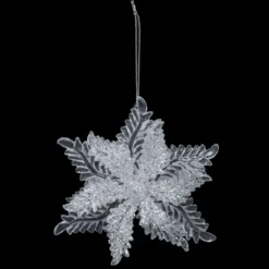 SUSPENSION FLOCON PAILLETTE 11CM