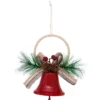 SUSPENSION FORME GRELOT ROUGE OU BLANC