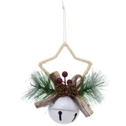 SUSPENSION FORME GRELOT ROUGE OU BLANC