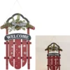 SUSPENSION LUGE ROUGE ORNEMENT HOUX