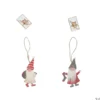 SUSPENSION PERE NOEL 6X11.5X0.5CM BOIS