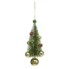 SUSPENSION SAPIN BOULE CLOCHE 19CM