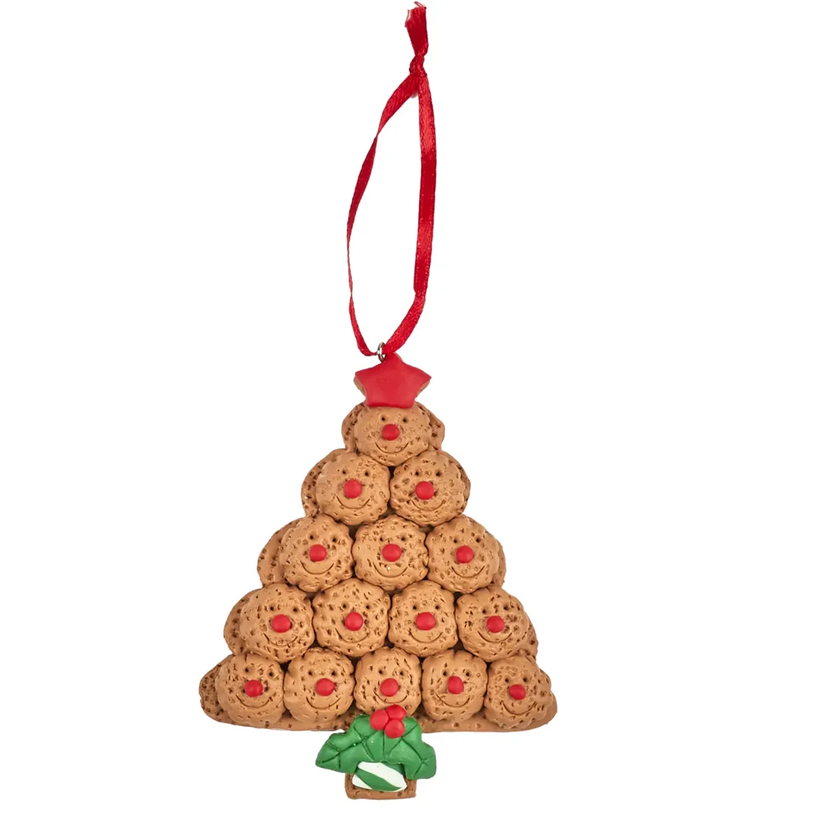 SUSPENSION SAPIN DE NOEL BONHOMME PAIN D EPICES