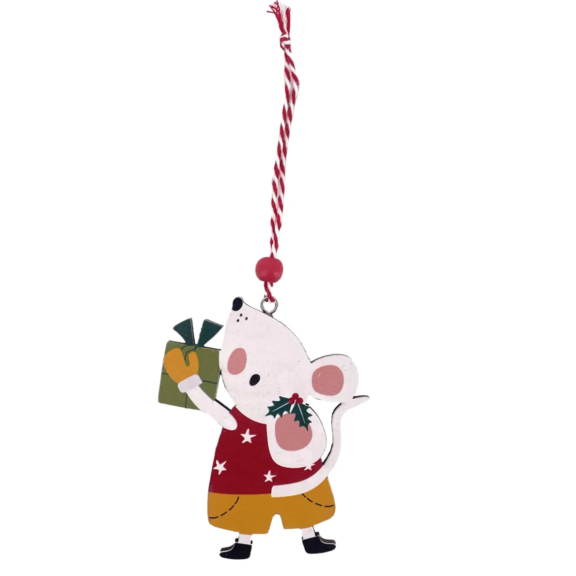 SUSPENSION SOURIS CADEAU H.9.4CM