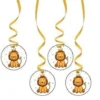 SUSPENSION SPIRALE LION X4 PIECES