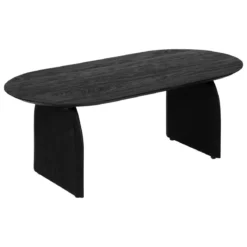 TABLE BASSE ISANA NOIR D.120X60X45CM