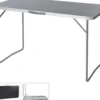 TABLE CAMPING 120X60X70CM PLATEAU RESISTANT