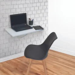 TABLE MURALE PLIANTE BLANC MILA