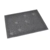 TAPIS DE LITIERE RECTANGLE POUR CHAT GRIS 30X40CM