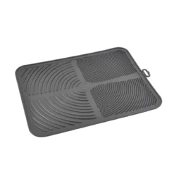 TAPIS LITIERE ET MAISON DE TOILETTE 41.5X32CM ANTHRACITE