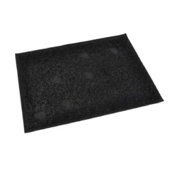 TAPIS RECTANGLE CHAT NOIR 30X40CM