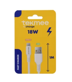 TEKMEE CABLE USB TYPE C SAMSUNG ET NOUVEAU IPHONE
