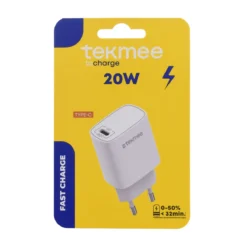 TEKMEE CHARGEUR MURAL 20W TYPE C