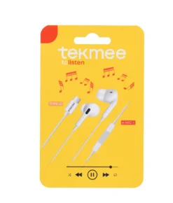 TEKMEE ECOUTEURS AVEC MICRO STEREO TYPE C