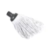 TETE BALAI COTON ECRU FRANGES LONGUES 22CM