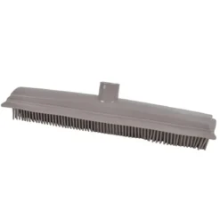 TETE DE BALAI POILS AVEC RACLETTE 31CM TAUPE