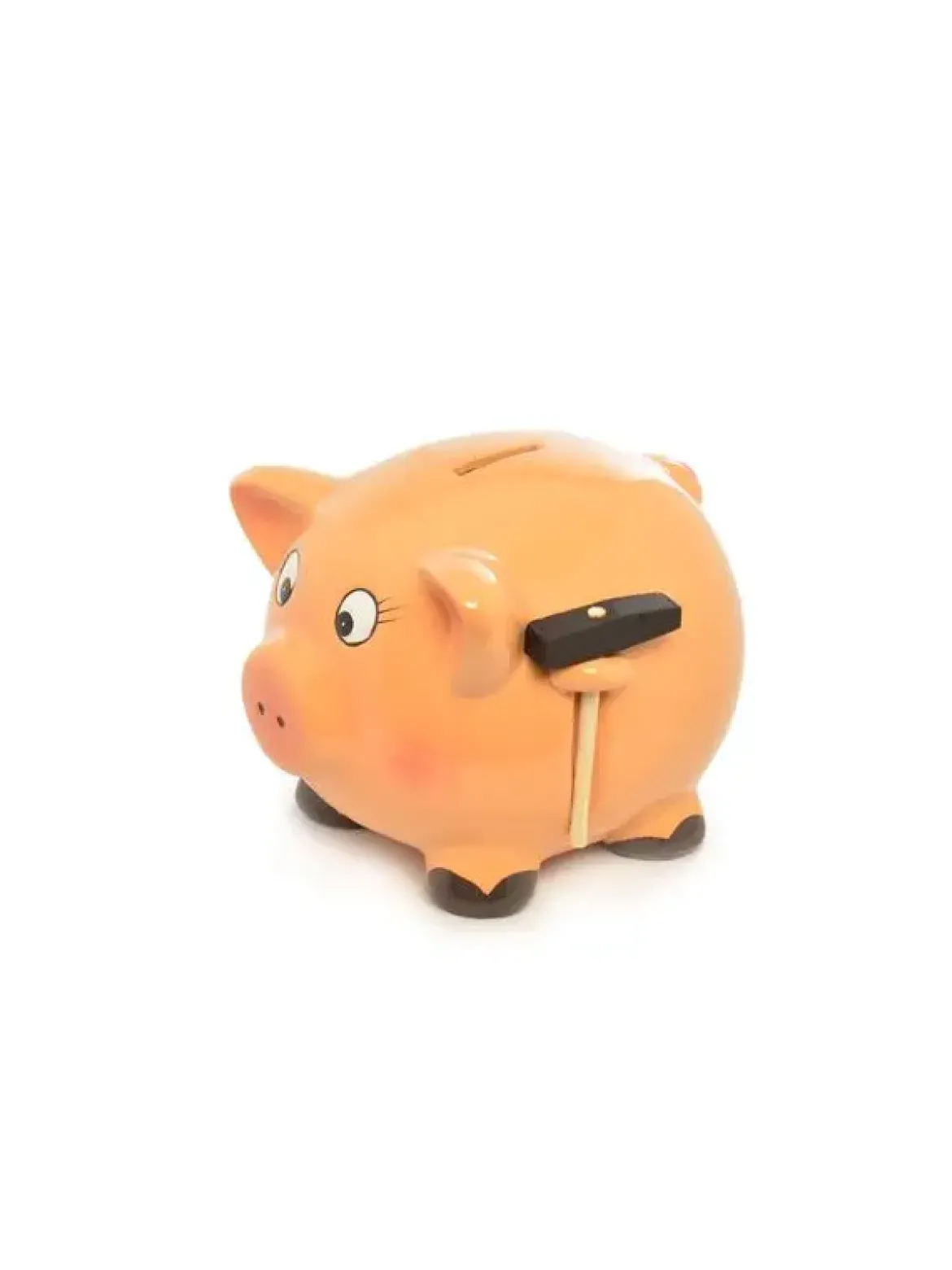 TIRELIRE COCHON MARTEAU