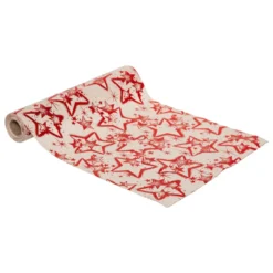 TISSU COTON HOT ROUGE 28X300CM