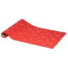 TISSU ROUGE MOTIF PAIN D EPICE 28X300CM