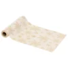 TISSU VELOURS BLANC PAILLETTE 28X300CM