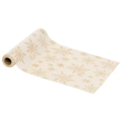 TISSU VELOURS BLANC PAILLETTE 28X300CM