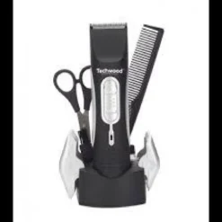 TONDEUSE A CHEVEUX SANS FIL LAME ACIER INOX AVEC ACCESSOIRES