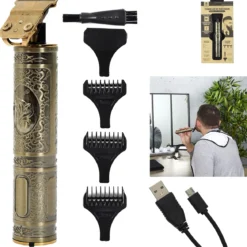 TONDEUSE DE PRECISION BARBE ET CHEVEUX CHROME