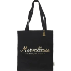 TOTE BAG GAZE DE COTON 36.5X42CM