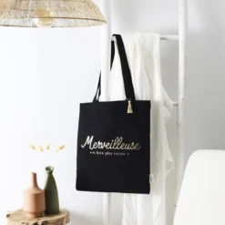 TOTE BAG GAZE DE COTON 36.5X42CM
