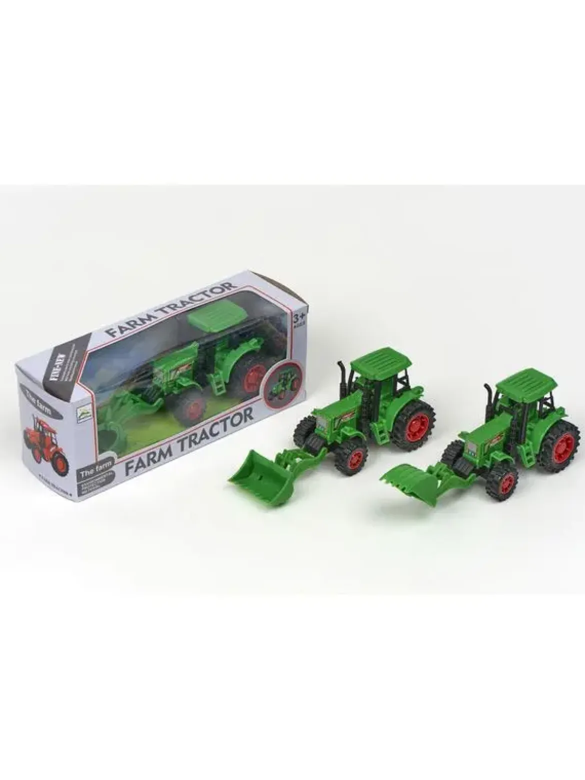 TRACTEUR ET PELLETEUSE FRICTION 22 CM
