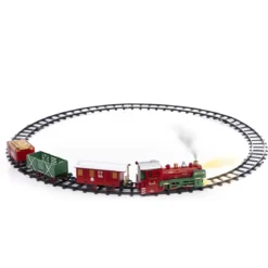 TRAIN NOEL VAPEUR 20 PIECES 1LED