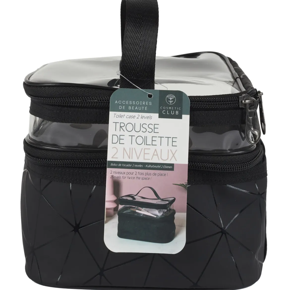 TROUSSE DE TOILETTE 2 NIVEAUX