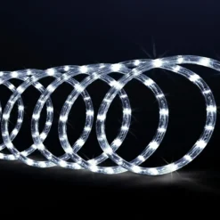 TUBE ELECTRIQUE EXTERIEUR A LED 10M BLANC FROID