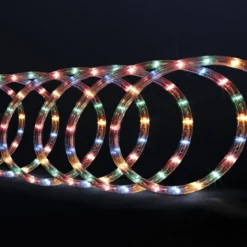 TUBE ELECTRIQUE EXTERIEUR A LEDS 10M MULTICOLORE
