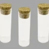 TUBE EPROUVETTE PETIT MODELE EN VERRE X3 PIECES