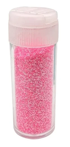 TUBE PAILLETTES BIODEGRADABLES ROSE X9G