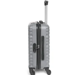 VALISE CABINE KINSTON ARGENTE 50X36X20CM
