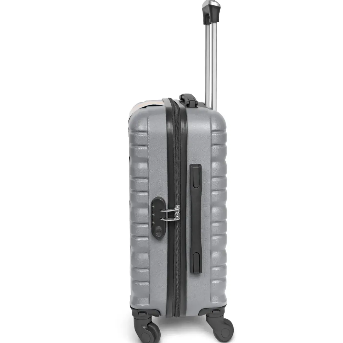 VALISE CABINE KINSTON ARGENTE 50X36X20CM