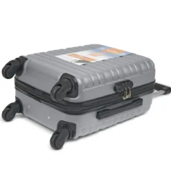 VALISE CABINE KINSTON ARGENTE 50X36X20CM