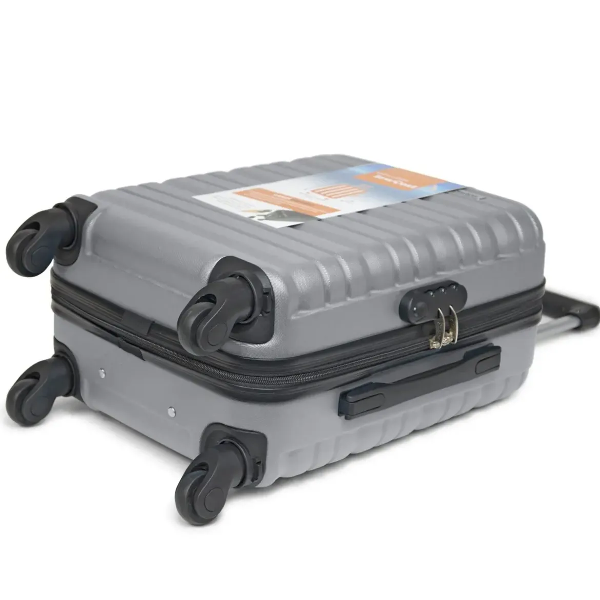 VALISE CABINE KINSTON ARGENTE 50X36X20CM