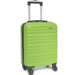 VALISE CABINE KINSTON VERTE 50X36X20CM