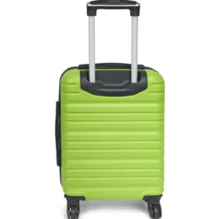 VALISE CABINE KINSTON VERTE 50X36X20CM