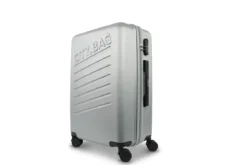 VALISE CITY BAG SYDNEY COLORIS ARGENTE 41X60X25CM