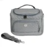 VANITYS TEXTILE ZIPPEES GRIS CHINE PM 14X27X20 CM