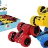 18 VEHICULES CASCADE 8CM SUPER FRICTION