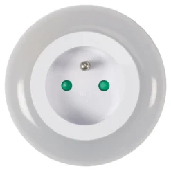 VEILLEUSE BLANC BLEU VERT DETECTEUR DE LUMIERE