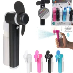 VENTILATEUR AVEC BRUMISATEUR PORTABLE