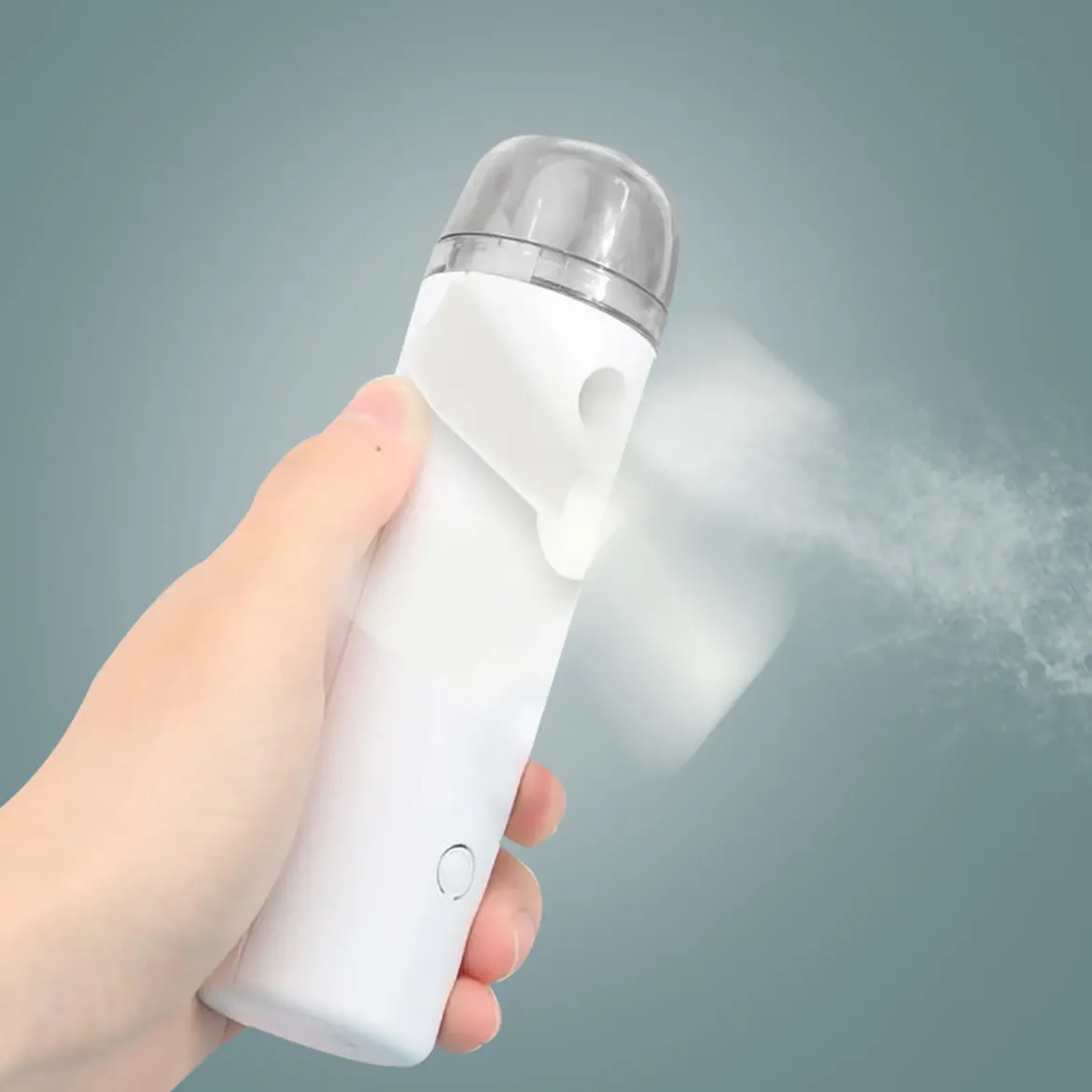 VENTILATEUR BRUMISATEUR DE POCHE RECHARGEABLE
