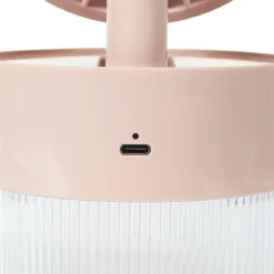 VENTILATEUR BRUMISATEUR USB LED ORIENTABLE