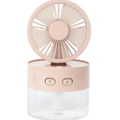 VENTILATEUR BRUMISATEUR USB LED ORIENTABLE